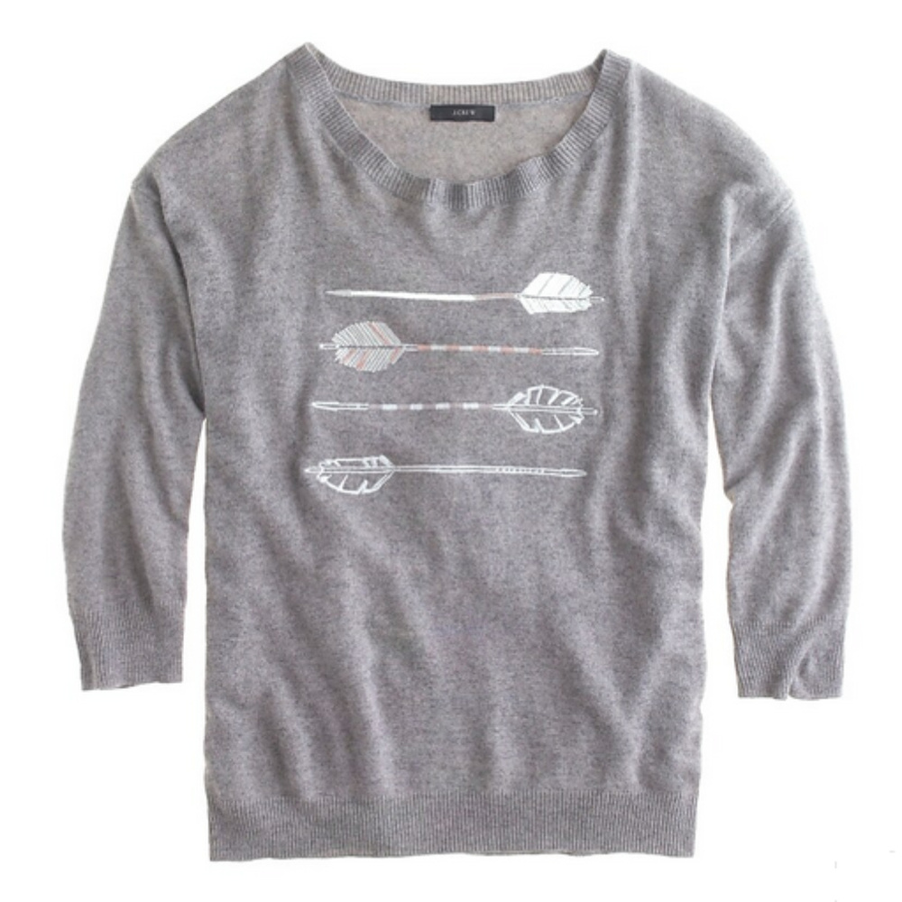 J.Crew Women's Size Small Arrows Sweater